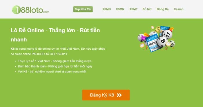 188Loto hiện là một trong những trang web chuyên soi cầu lô đề lớn nhất tại Việt Nam